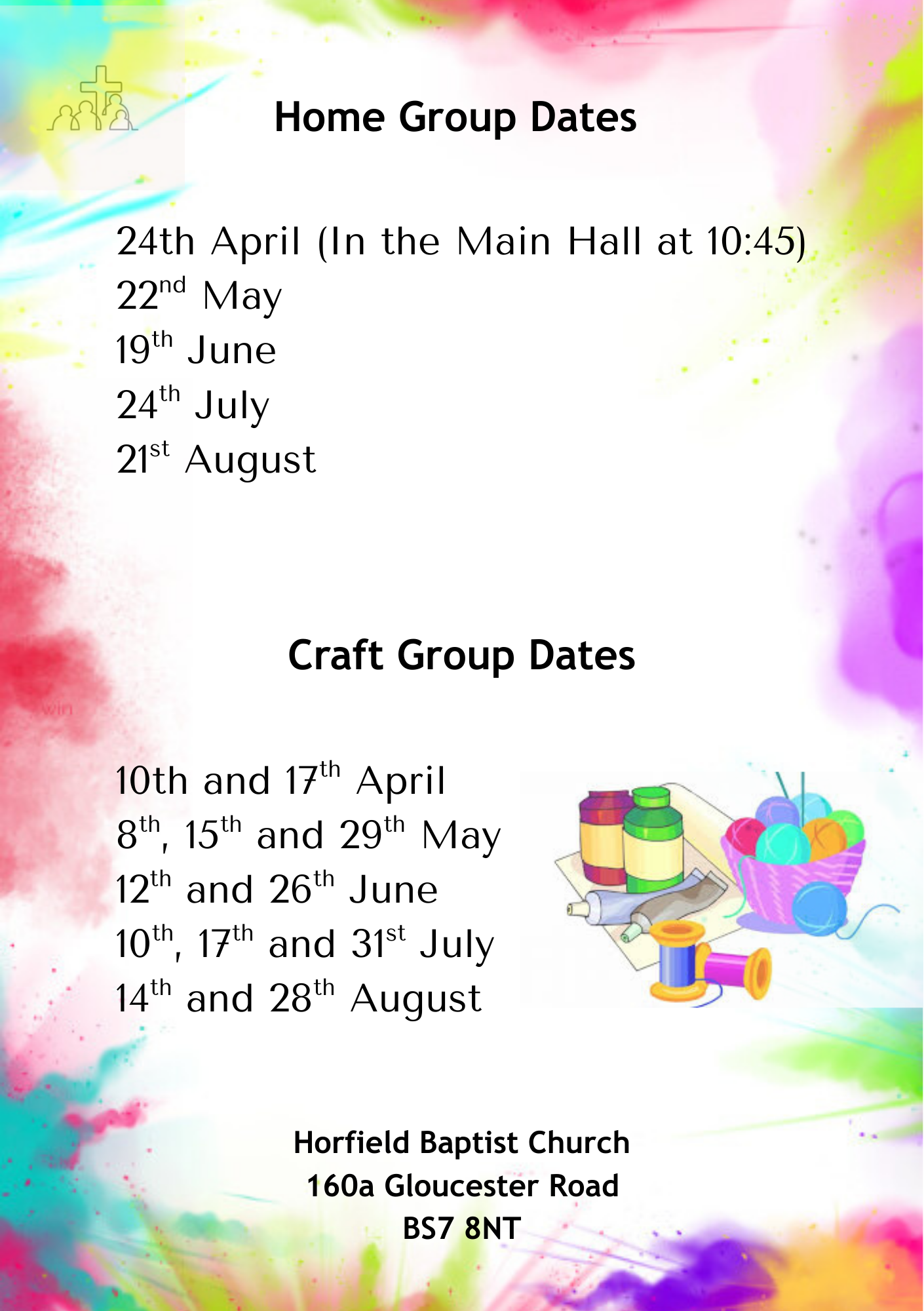 Home Group Dates (1)